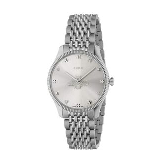 Gucci G-Timeless Horloge - Dames - Horloges - Grijs - ONE Size - Accessoires