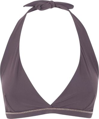 Brunello Cucinelli Badmode, Dames, Bruin, L, Bikinis