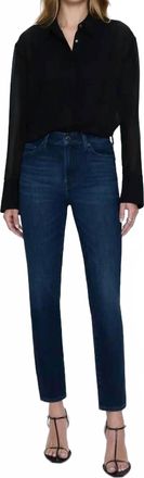 Pistola Denim Madi High Rise Slim Jeans In Blue