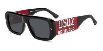 Dsquared2 D2 0107/S OIT/IR Mens Sunglasses Black Size 54