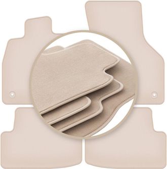 OEM Alfombrillas Beige Premium Para Volkswagen Egolf Hatchback 2014-2019