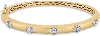 Bony Levy 18K Gold El Mar Diamond Bangle Bracelet at Nordstrom, Size 7