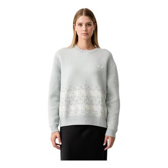 Guess Lily Pullover - Dames - Truien - Blauw - Maat: M Spandex