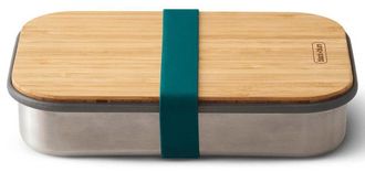 black+blum Premium Edelstahl Sandwich-Box Blum 900 ml - Petrol