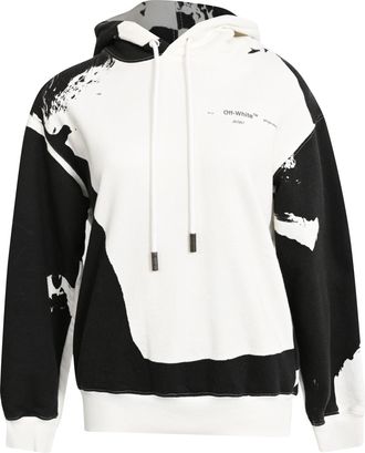 Off-white Spring-Summer 2020 Logo-Print Hoodie in Multicolor Cotton
