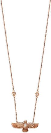 Jacquie Aiche 14K Yellow Gold Thunderbird Diamond necklace