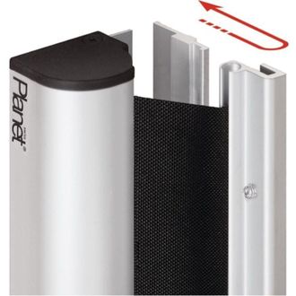 Planet Cortina Enrollable Con Interruptor De Dedo Fsr 6000 Quick L.1925mm Bg Ral 9016