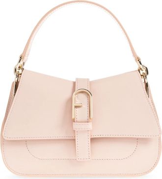 Furla Flow Mini - Dames - Handtassen - Roze - ONE Size - Leer - Tassen