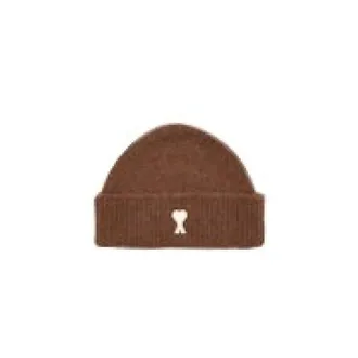 Ami Accessoires, Dames, Bruin, ONE Size, Quota Muts met Ami de Coeur