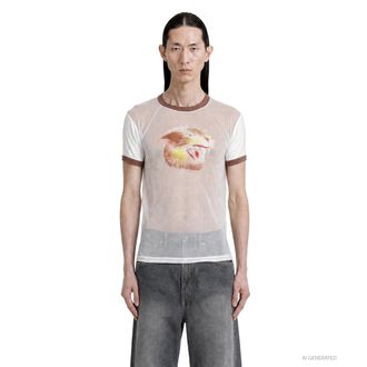 KAPITAL SheerJersey x 20/-Jersey Ringer T