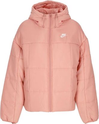 Nike Classic Puffer Donsjas - Dames - Ski Jassen - Roze - XS - Polyester - Fitness