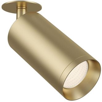 Maytoni Focus Foco T&eacute;cnico L&aacute;mpara De Techo Spotlight Dorado Mate - Maytoni