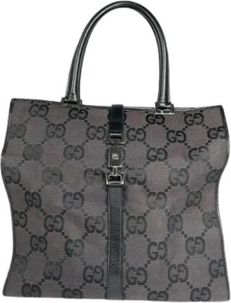 Gucci Pre-owned Leren Handtas - Dames - Vintage Handtas - Zwart - ONE Size - Leer - Vintage