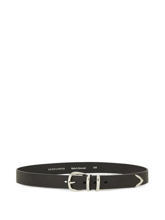Sunflower buckled belt - Black
