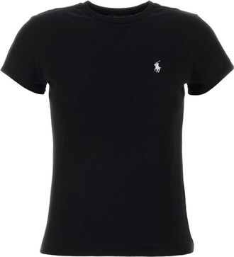 Ralph Lauren Black Crew Neck Logo T-Shirt