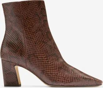 Cole Haan Womens Blanche Snip Toe Booties - Brown Size 10.5