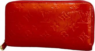 Louis Vuitton Rouge Grenadine Long Wallet (Bi-Fold) (Pre-Owned)
