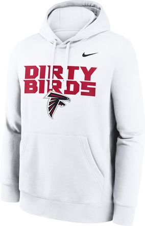 Nike Atlanta Falcons Gap Shooter Club Nike Mens NFL Pullover Hoodie in White | NKDK10A96-MZ4