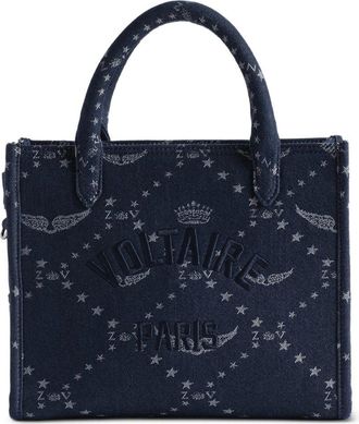 Zadig&Voltaire Angel Tote xs Denim Monogram
