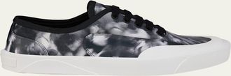 Christian Louboutin Mens Tactical Skate Red Sole Low-Top Sneakers