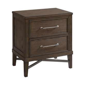 Intercon Nightstand, 2 Drawer in Weathered Vintage Oak