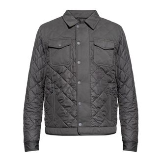 Dolce & Gabbana The Quilted Jacket - Heren - Winterjassen - Grijs - 2XL - Leer - Jassen