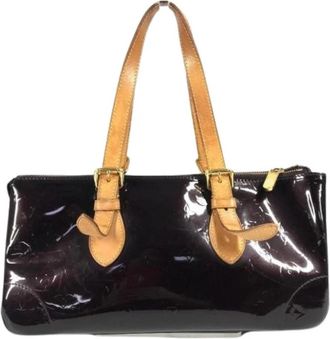 Louis Vuitton Pre-owned Vintage Canvas Handbag - Dames - Vintage Handtas - Paars - ONE Size - Vintage