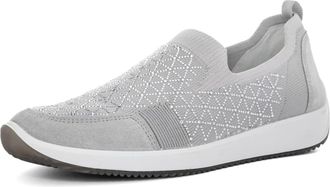 Ara Womens Lisbon Slip-On Sneaker In Pebble