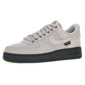 Nike HQ3822-001 AIR Force 1 07 Men LT Iron ORE/LT Iron ORE-Black-Smoke Grey UK 7.5