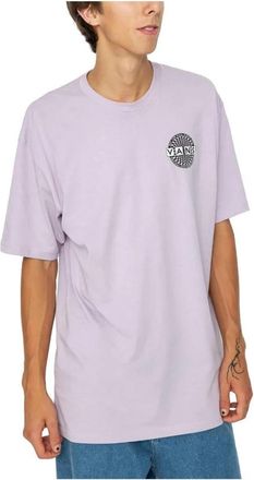 Vans Kessler Checkerboard T-Shirt - Heren - T-shirts - Paars - L - Katoen - Tops