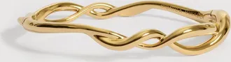 Monica Vinader Gold Ochre Bangle