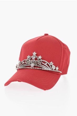 Dsquared2 Solid-Color Baseball Cap with Crown size One Size