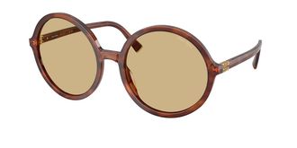 Miu Miu MUB02SF Asian Fit 26E10R Womens Sunglasses Brown Size 59