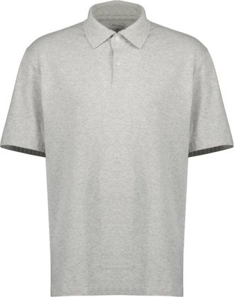 Officine G&eacute;n&eacute;rale Bruno Polo - Heren - Polos - Grijs - S - Katoen - Tops