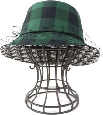 Dior Pre-owned Accessories, female, Green, Size: ONE SIZE Pre-owned Cotton Hat