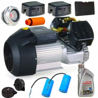 OEM Motor El&eacute;ctrico De 230 V Con Bomba En V, Compresor De Doble Pist&oacute;n, Presi&oacute;n M&aacute;xima De 10 Bar