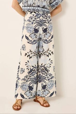 Marie Oliver Womens Bennett Wide Leg Pants In Tropica