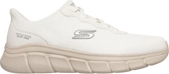 Skechers Bobs Sport B Flex - Glacial Edge - Heren - Sneakers - Wit - 45 EU - Schoenen