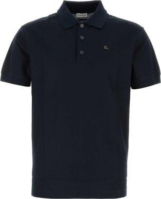 Burberry Blue Cotton Polo