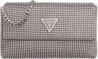 Guess Clutch Bags - Zalina Flap Clutch - silver - Clutch Bags for ladies