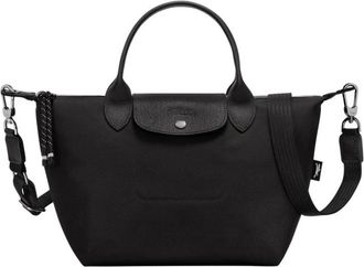 Longchamp Le Pliage Xtra Top-Handle Bag - Dames - Shoppers - Zwart - ONE Size - Leer - Tassen