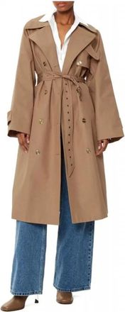 Michael Kors Dames, Mantels, Beige, Maat: L Katoen