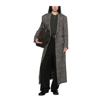 Tagliatore Caitlyn Coat - Dames - Mantels - Grijs - Maat: S Wol