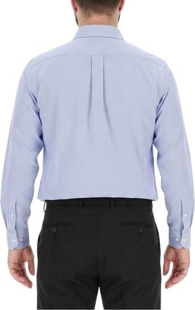 Scotch & Soda Herenoverhemd met kraag en lange mouwen (Blauw)