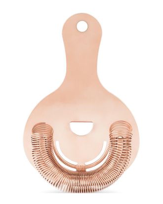 Viski Summit Copper Hawthorne Strainer