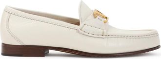 Valentino Garavani Loafers Elegante Stijl - Dames - Loafers - Wit - 36 EU - Leer - Schoenen