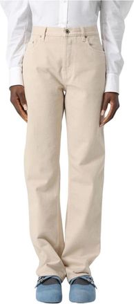 Burberry Dames, Jeans, Beige, Maat: W26 Katoen