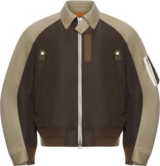 sacai Cotton Chino X Nylon Twill Blouson