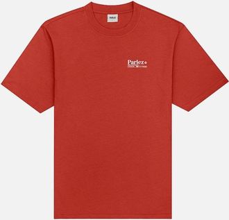 Parlez Clothing Mens Parlez Pomme Kiln T-Shirt - Red - Size: 40