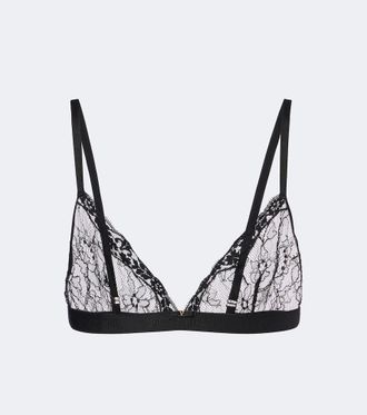 Valentino VLogo lace bralette